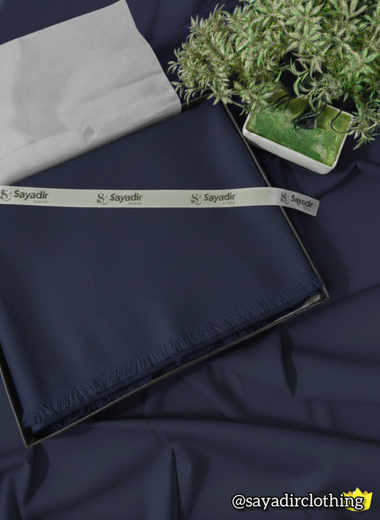 Navy Blue Wash&Wear