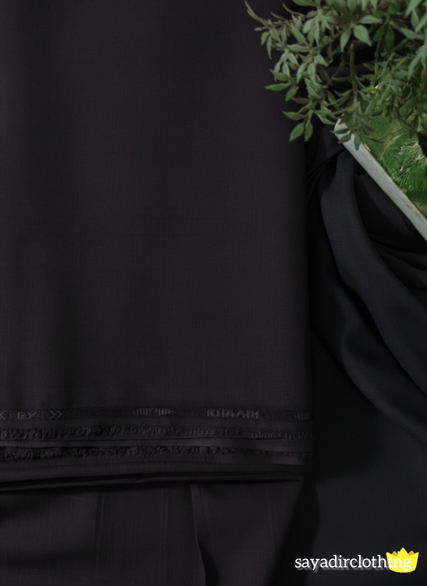 Self Designed Wash&Wear Dark Purple Color